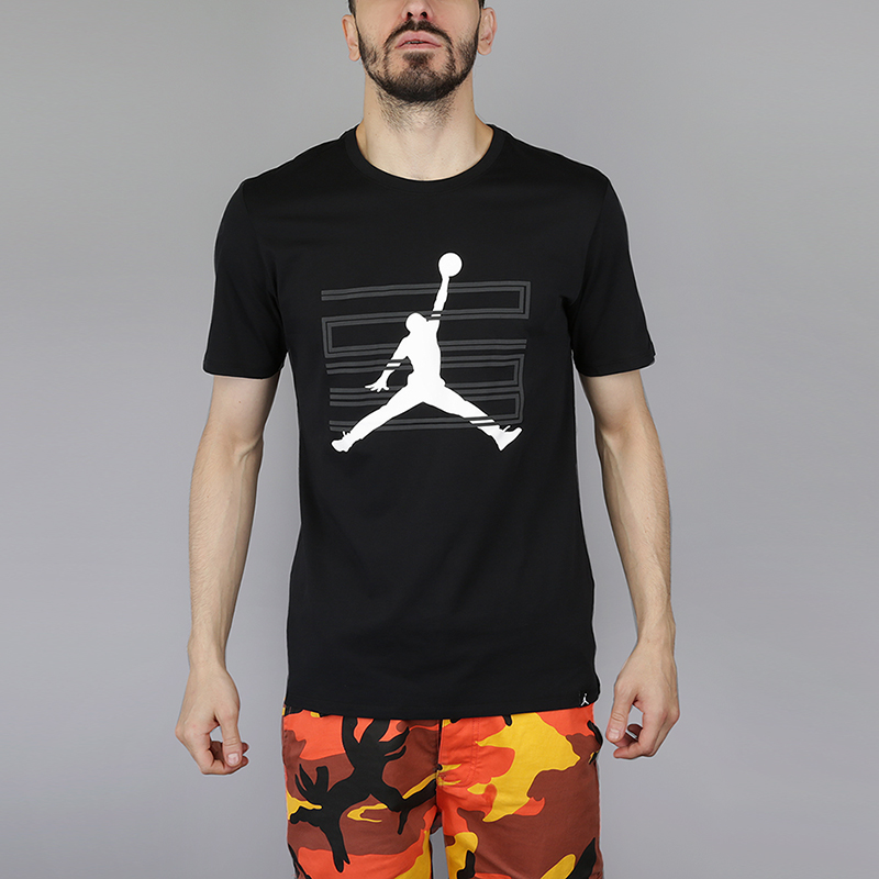 мужская черная футболка Jordan AJ 11 T-Shirt 944220-010 - цена, описание, фото 1
